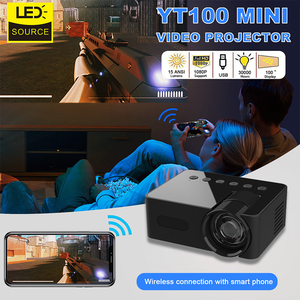 YT100 Mini Projector