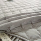 Quilted Fitted Sheet with Bed Skirt