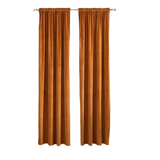 Velvet Luxury Natural Drape Comfortable Home Decoration Shading Curtain