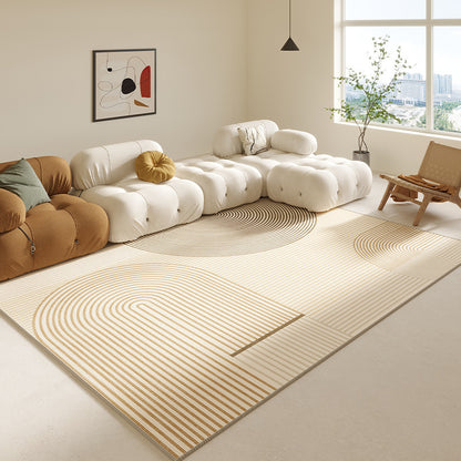 Light Luxury Erasable Living Room Carpet